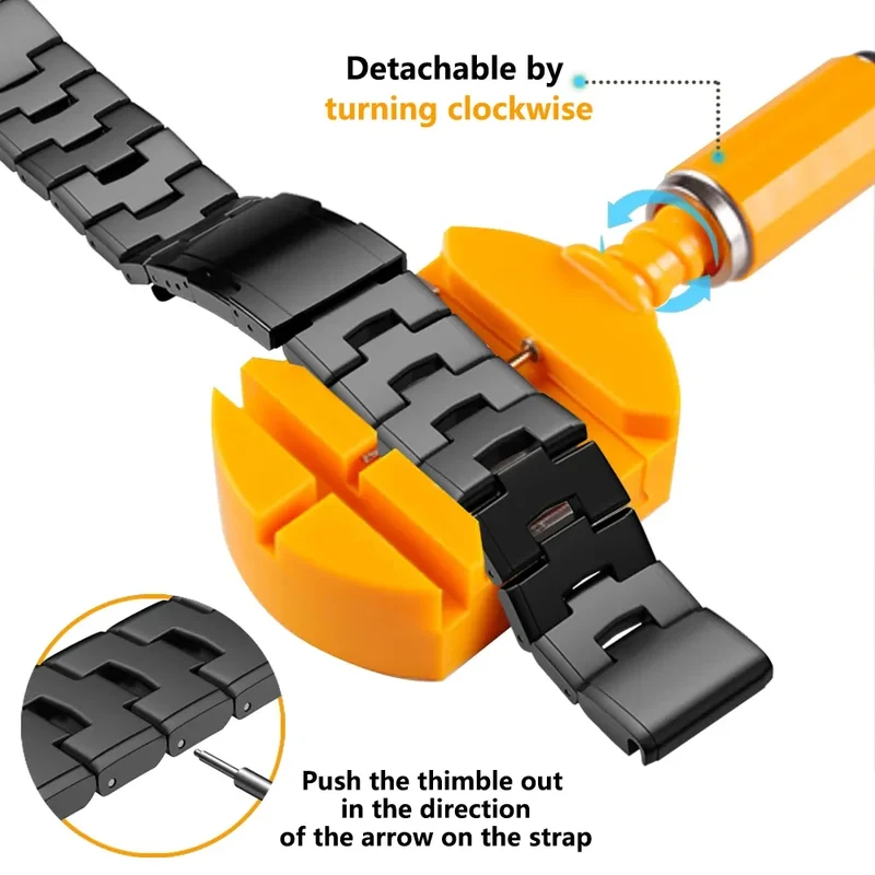 Quickfit Titanium Strap For Garmin 26mm 22mm Fenix 6/6X/6XPro/7/7X/5/5X/5XPlus/3 Metal Release Watch Band For Forerunner 945 935