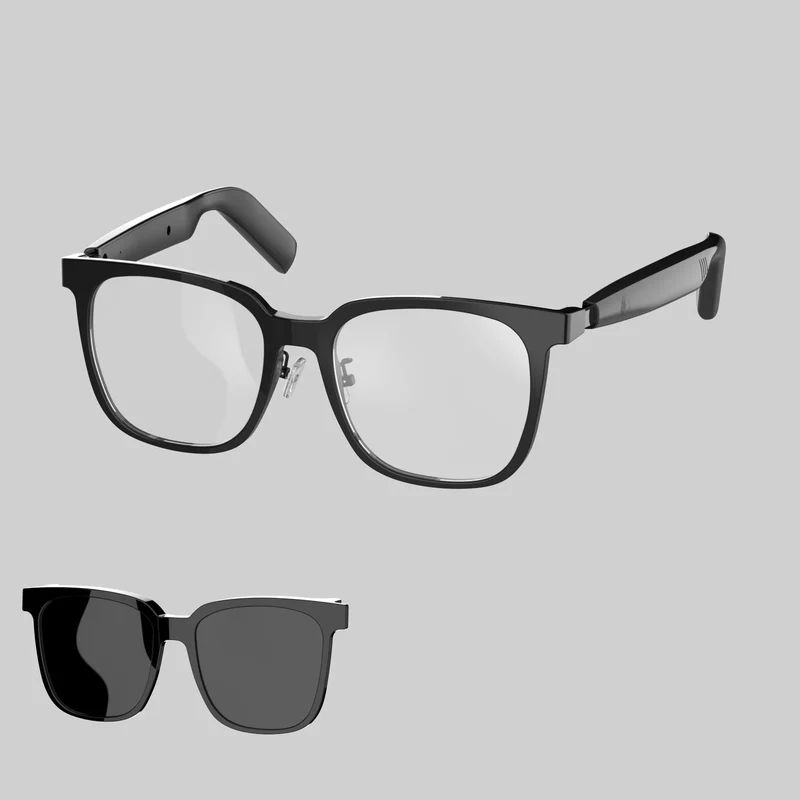 2-in-1 Smart Glasses With Magnetic Lenses Versatile, Clear Vision Enhanced Comfort TWS SG18pro