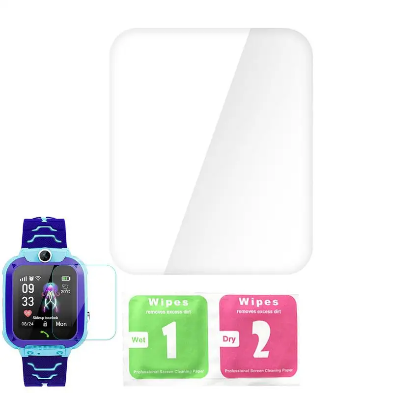 Kids Watch Protective Film Smartband Protective Soft Film Screen Protectors SmartWatch Screen Protector Guard Full-Screen Cover