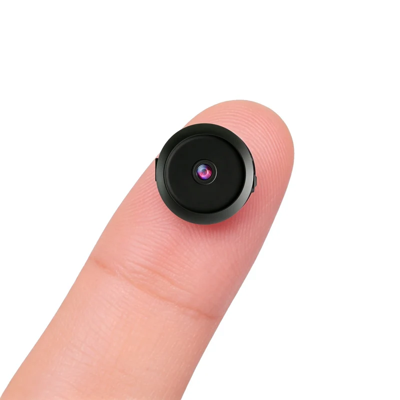 UN6 Only 0.9 inch Camera with Audio/Video Small Cameras for Home Indoor Use Cam Night Vision and Motion Detection