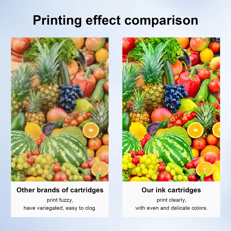 65XL Ink Cartridge Compatible for 65 XL hp Printer Ink Black Tri-Color for Deskjet 2621 3720 Envy 5020 AMP 100 120 125 130