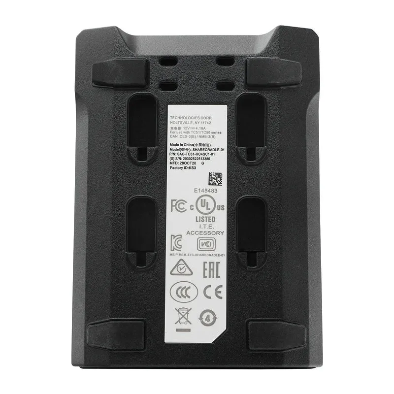 SAC-TC2Y-4SCHG-01 Battery Charger for Zebra TC21 TC26 Scanners ，Brand New