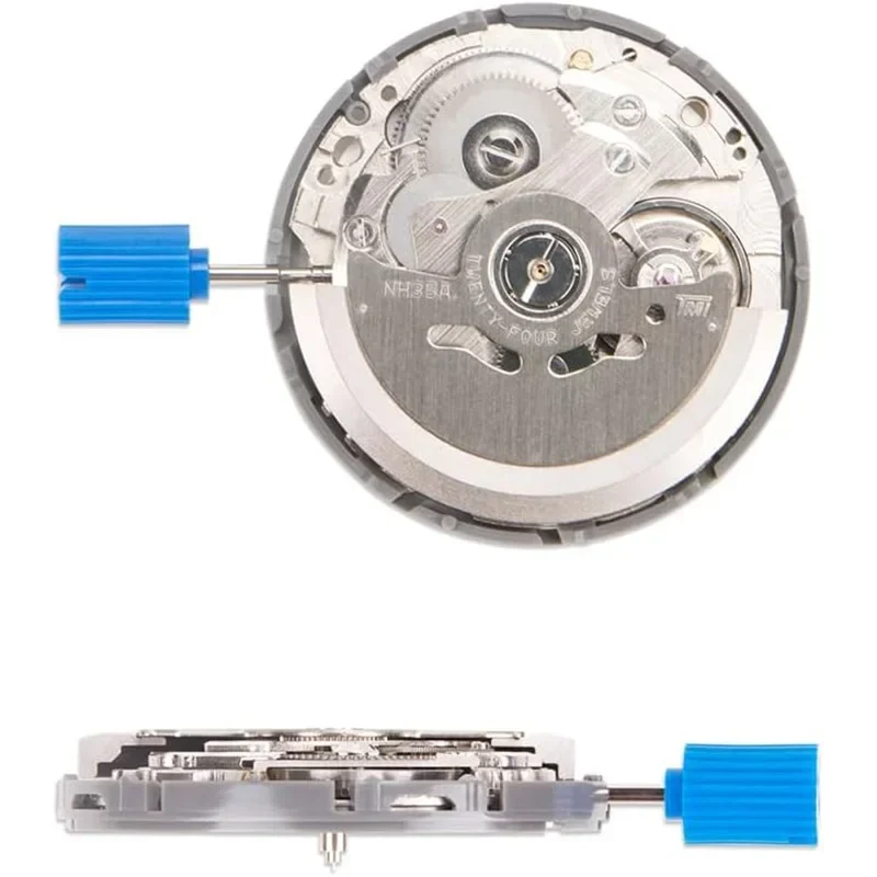 NH35 Premium Mechanical Movement NH35A White At 3/3.8/6 Date wheel 24 Jewels Automatic Self-winding High Accuracy Movt Replace