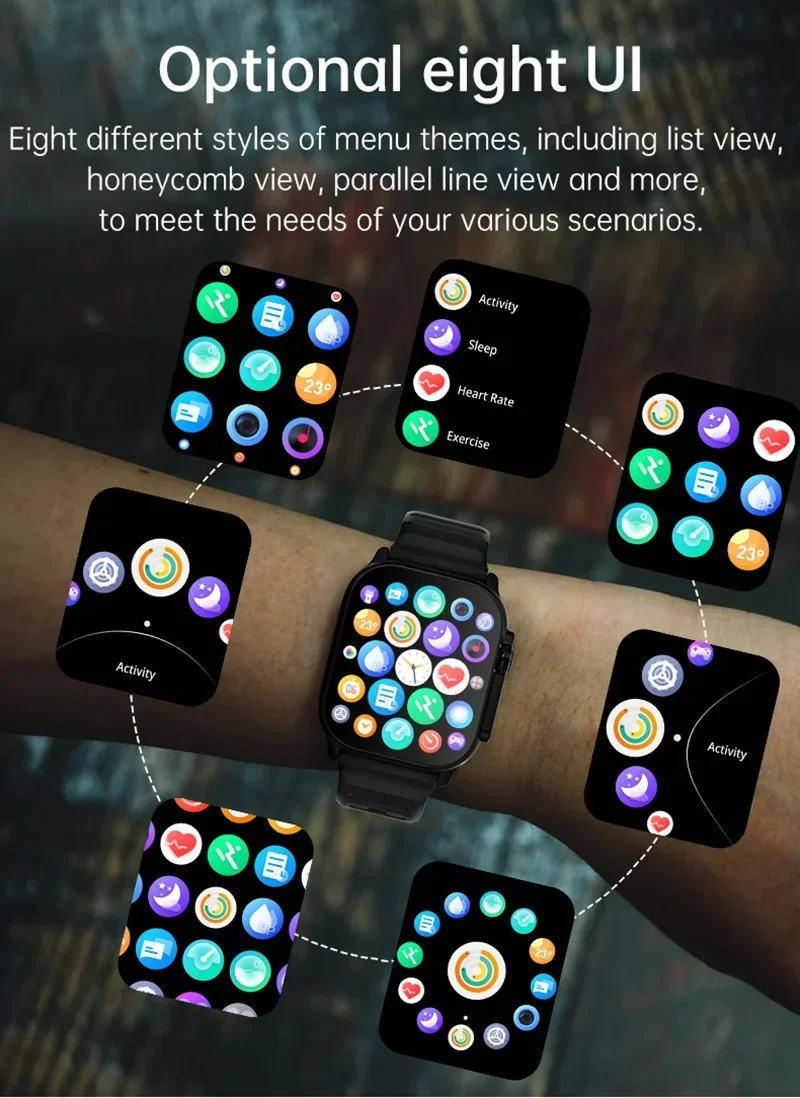 New Watch Smart Watch 49mm 2026 New Men Women Bluetooth Call BT Music Games Wireless Charging Smartwatch