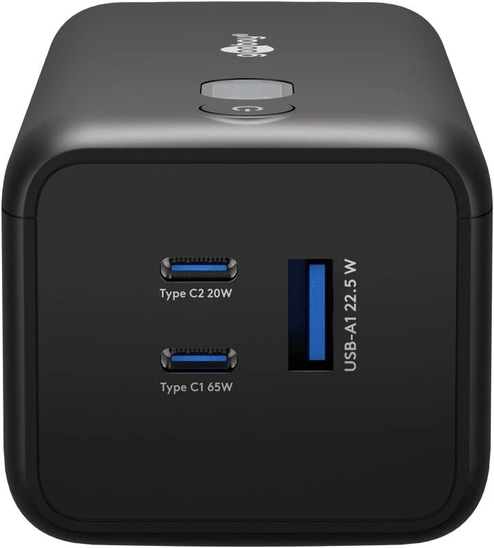 Goobay Laptop Powerbank 20000mAh 65W, Leistungsstarke USB-C Powerbank 65W PD, externer Akku für Ihr Notebook