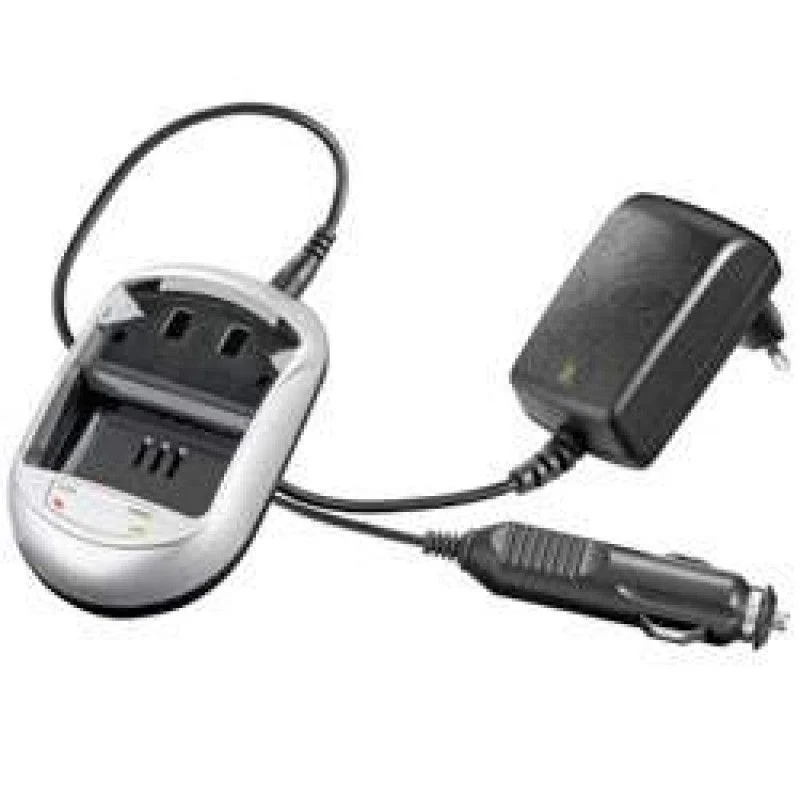 AccuCell Schnell-Ladegerät passend für TOSHIBA NP-80 Akku