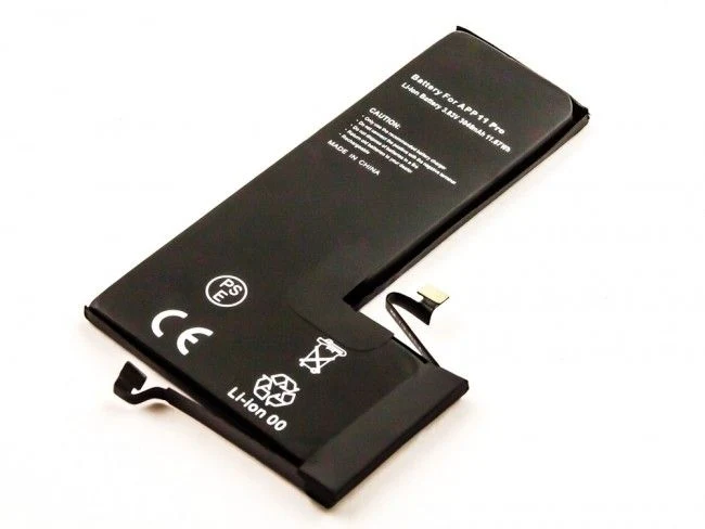 AccuCell Akku passend für Apple iPhone 11 Pro, Li-Polymer, 3,83V, 3046mAh, 11,7Wh, built-in, ohne Werkzeug