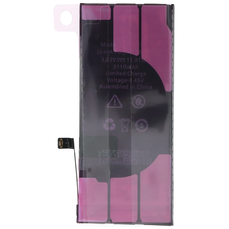 AccuCell Akku passend für Apple iPhone 11, Li-Polymer, 3,83V, 3110mAh, 11,9Wh, built-in, ohne Werkzeug