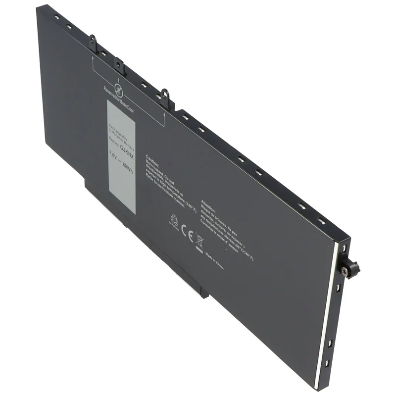 AccuCell Akku passend für Dell Latitude 5480, 5490, Li-Polymer, 7,6V, 8950mAh, 68Wh built-in ohne Werkzeug