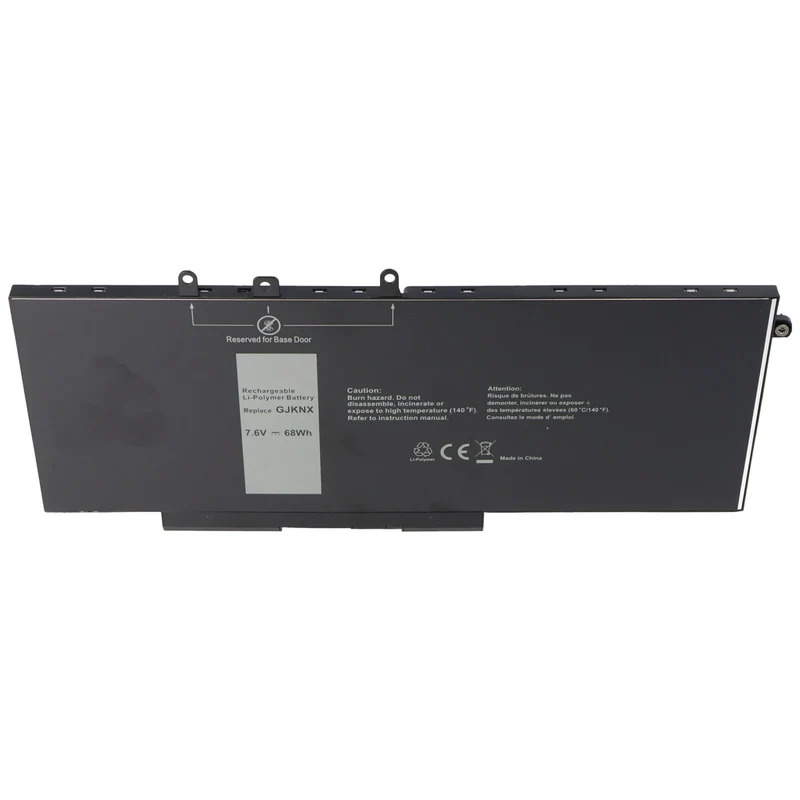 AccuCell Akku passend für Dell Latitude 5480, 5490, Li-Polymer, 7,6V, 8950mAh, 68Wh built-in ohne Werkzeug