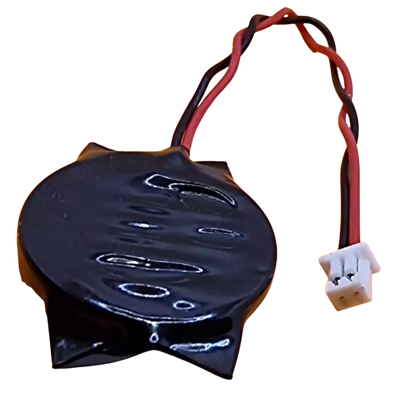 Batterie CR2032 CMOS 3V 220mAh avec connecteur 2 broches