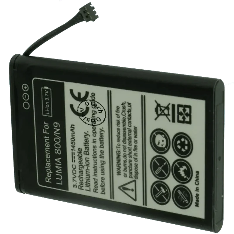 Batterie BV-5JW pour téléphone portable Nokia Lumia 800, N9