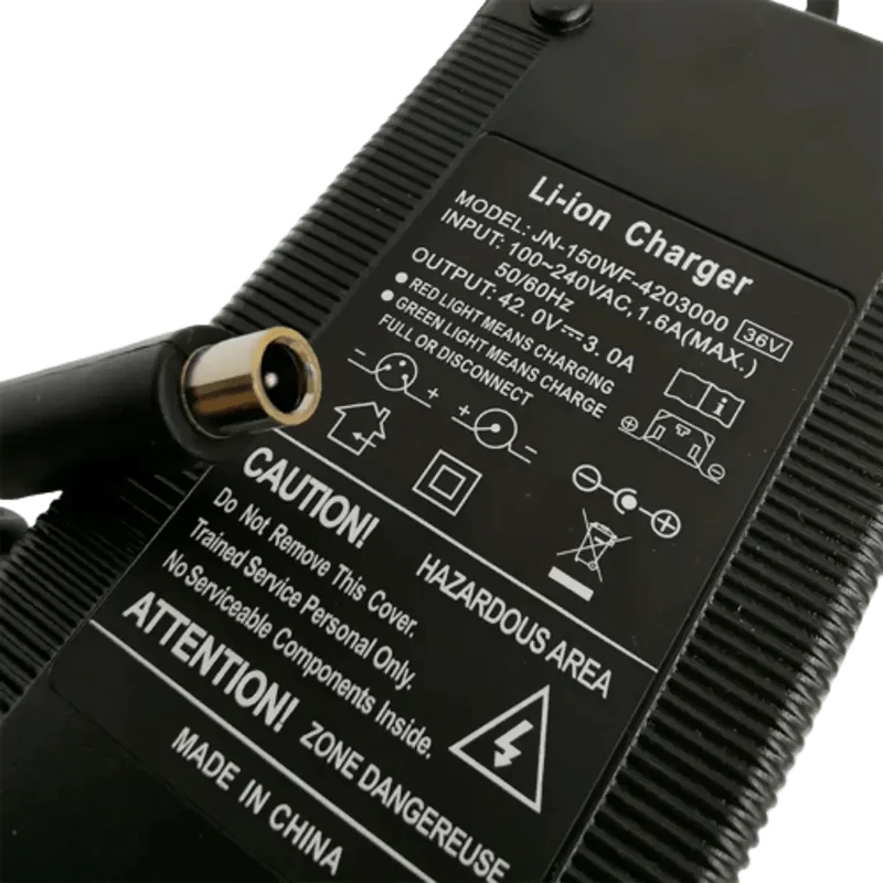 Chargeur rapide 42v 3A pour Xiaomi Mijia M365, Ninebot Max G30 Bird, Lime