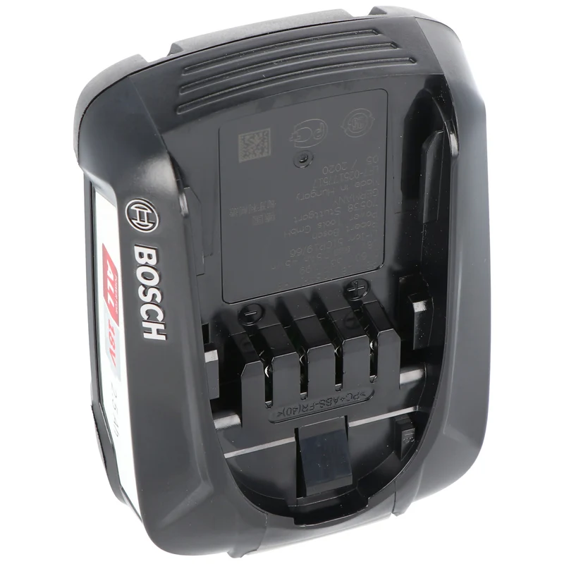 Bosch 18 Volt Ersatz Akku 2,5 Ah passend für alle Geräte des grünen Bosch Home und Garden Li-Ion 18 Volt Systems