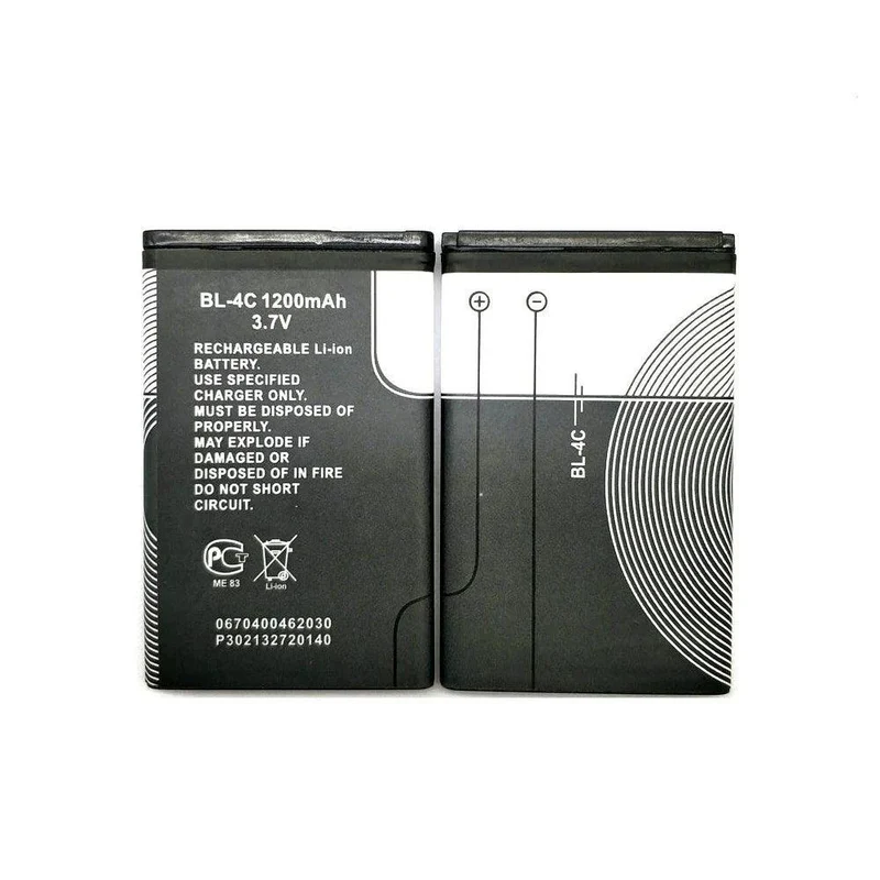 Batterie d'origine BL-4C pour téléphone portable Nokia