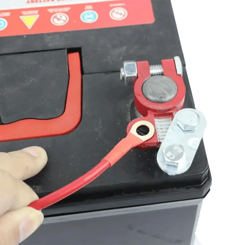 Paire de Bornes pour batterie avec pinces à vis
