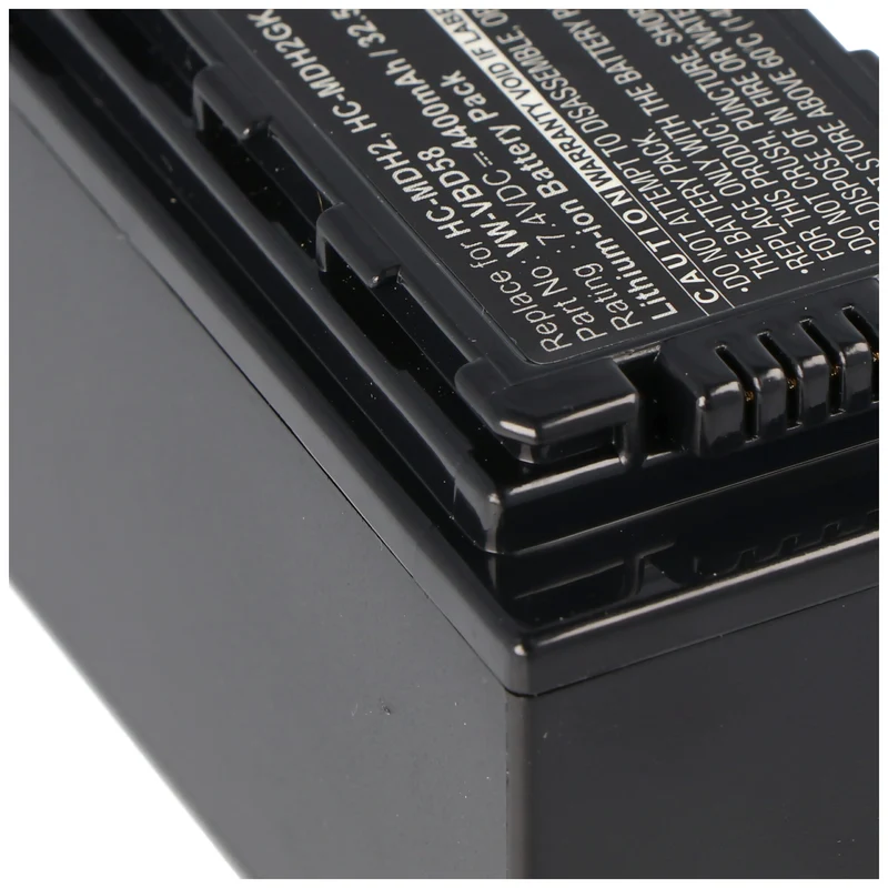 AccuCell Akku passend für Panasonic VW-VBD29 Akku VW-VBD58, VW-VBD58E-K, VW-VBD58PPK, 4400mAh
