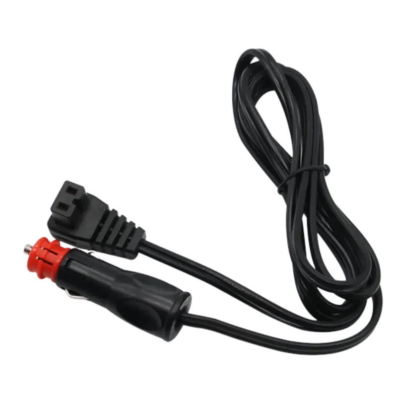 Câble allume-cigare 12/24V pour glacière 2m avec fusible