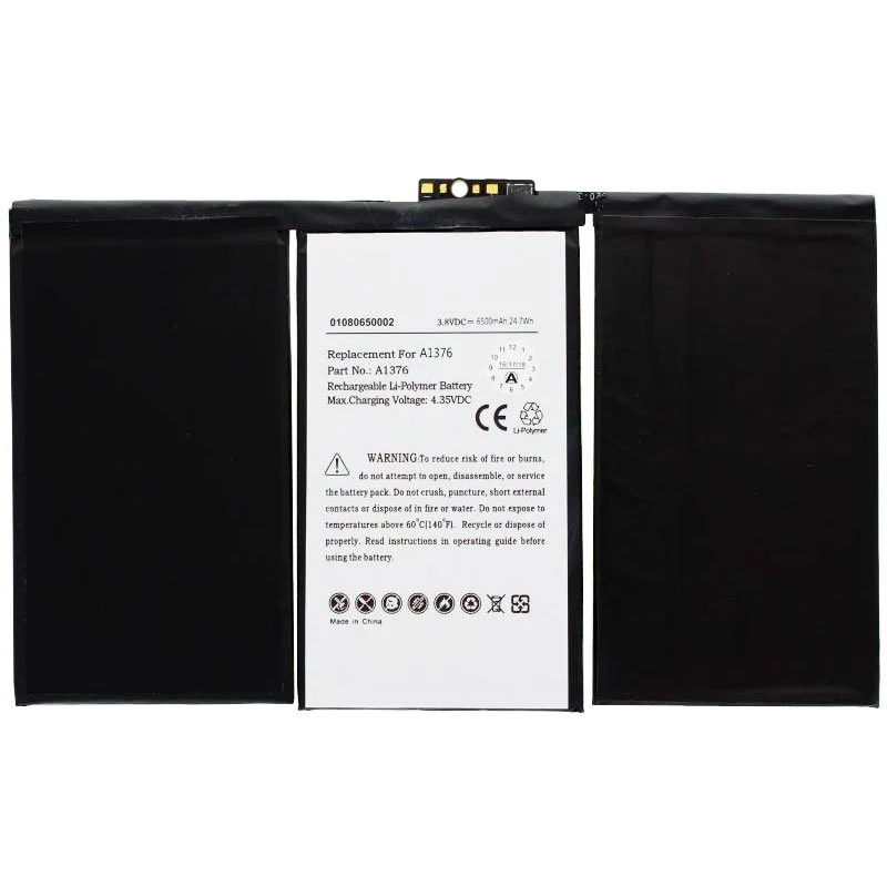 AccuCell Akku passend für den Apple iPad 2 Akku 616-0561, A1316, A1376, A1395, A1396, A1397