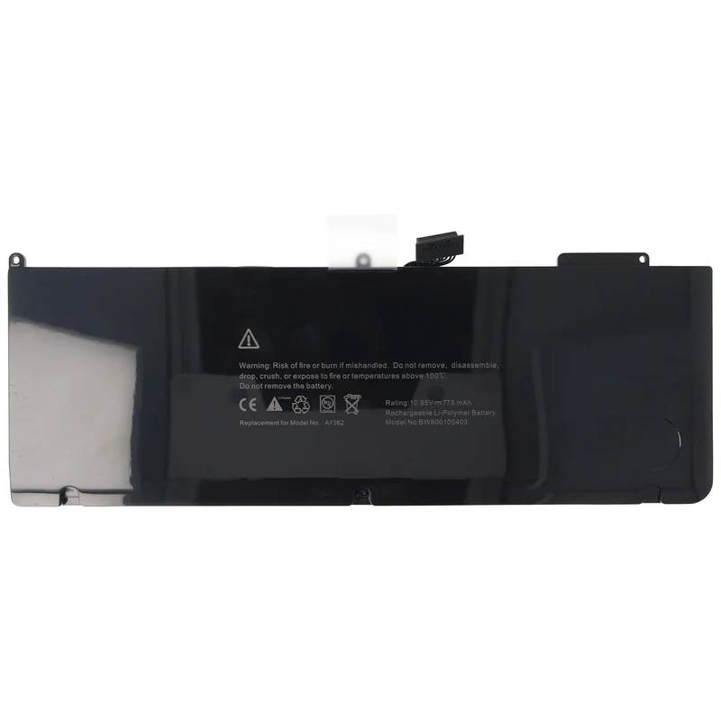 AccuCell Akku passend für Apple Akku A1286, A1382, MacBook Pro 15, MacBook Pro 15.4
