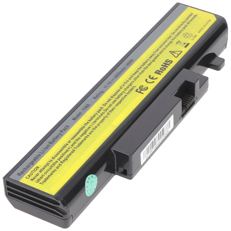 AccuCell Akku passend fuer Lenovo IdeaPad Y460, Y560 11,1 Volt 4400mAh