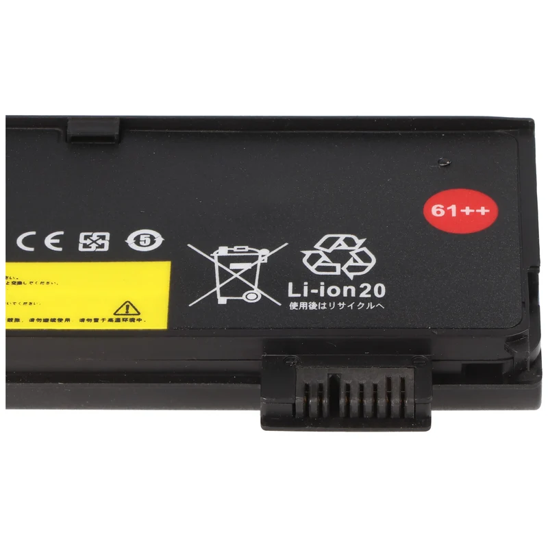 AccuCell Akku passend für Lenovo ThinkPad T470, T480, 61++ Li-Polymer, 10,8V 6600mAh, 72Wh