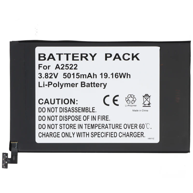 AccuCell Akku passend für A2522 für Mac Apple iPad mini 6, A2567, Li-Polymer, 3,82V, 5015mAh, 19,2Wh, built-in