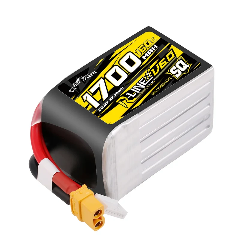 Tattu R-Line 1700mAh 160C 22,2V 6S1P LiPo-Akku mit XT60-Stecker