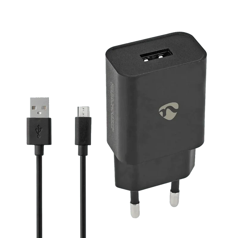 Chargeur 10.5W Micro USB Noir
