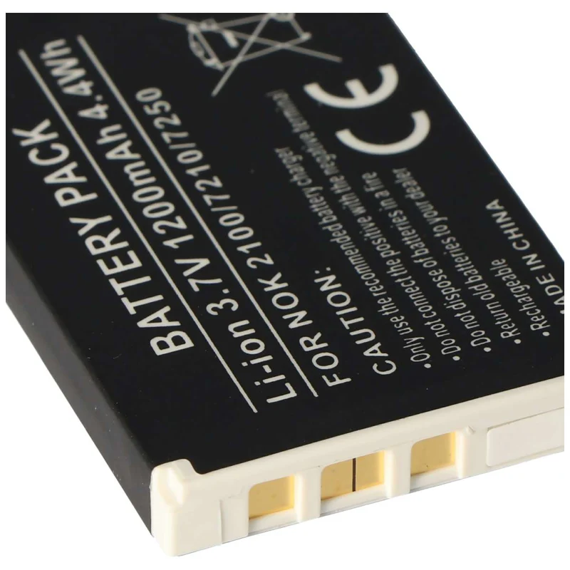 AccuCell Akku passend für Nokia 6610, BLD-3, 900mAh
