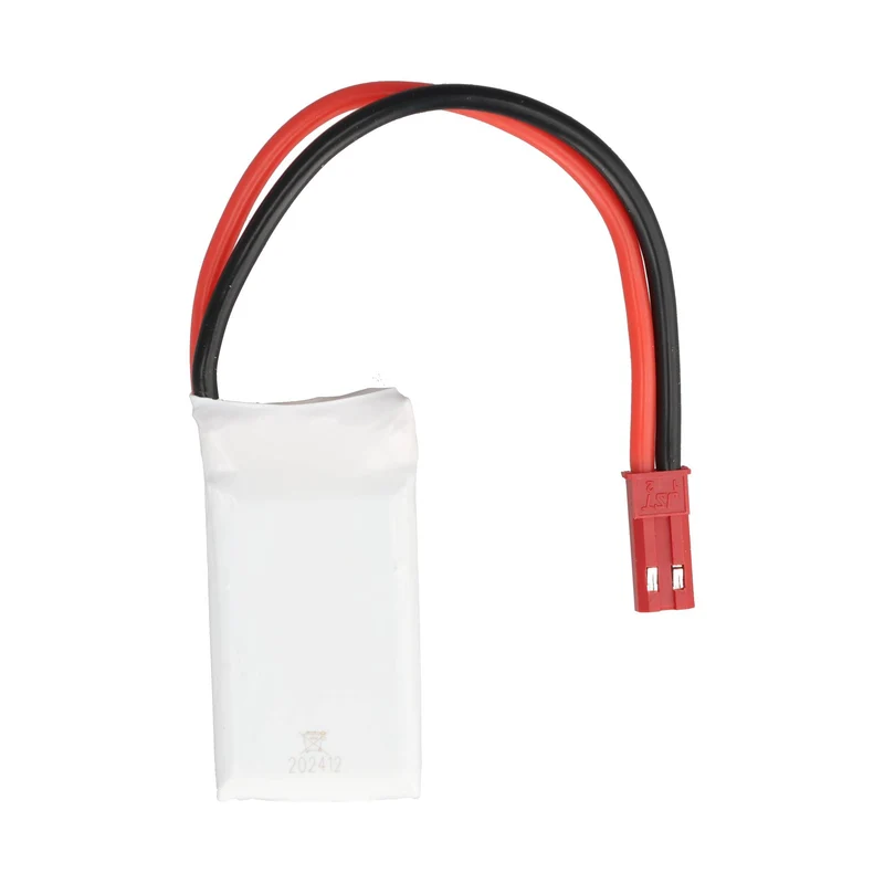 Pichler RED POWER LiPo Akku 350mAh – 3,7V 1S mit JST/BEC Stecker, 37 x 20 x 8mm