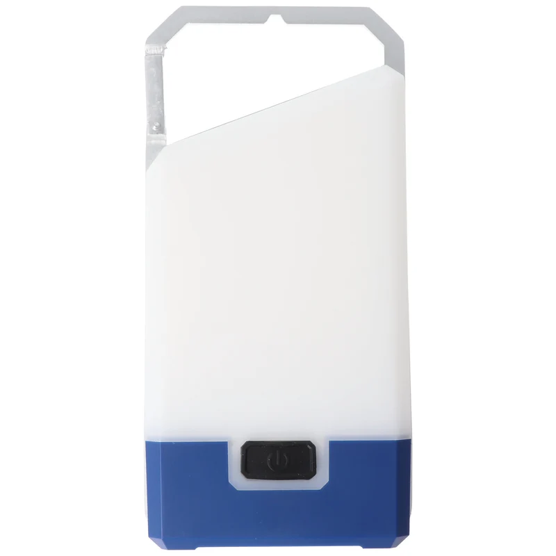 Heitech LED Camping Leuchte mit 3 Leuchtstufen, 250 Lumen, integrierter Karabinerhaken, inklusive 6x Micro, AAA Batterien