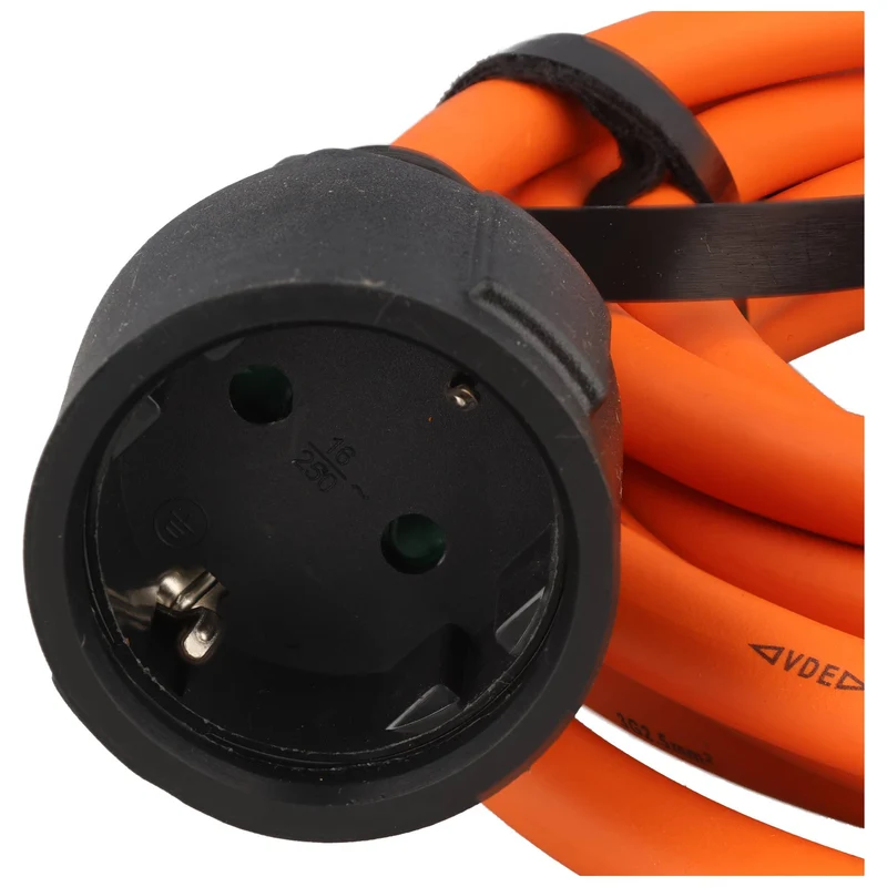 Goobay CEE-Adapterleitung, CEE-Stecker auf Schutzkontakt-Kupplung, 1,5 m