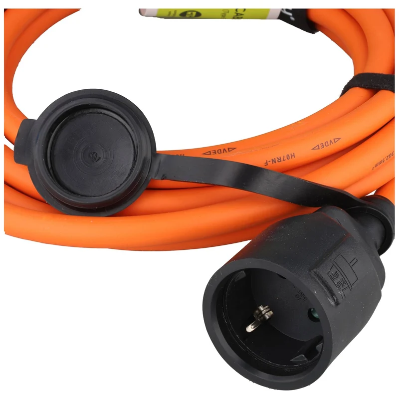 Goobay CEE-Adapterleitung, CEE-Stecker auf Schutzkontakt-Kupplung, 1,5 m