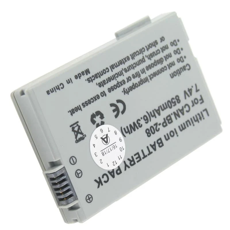 AccuCell Akku passend für Canon Optura S1 Camcorder, 850mAh