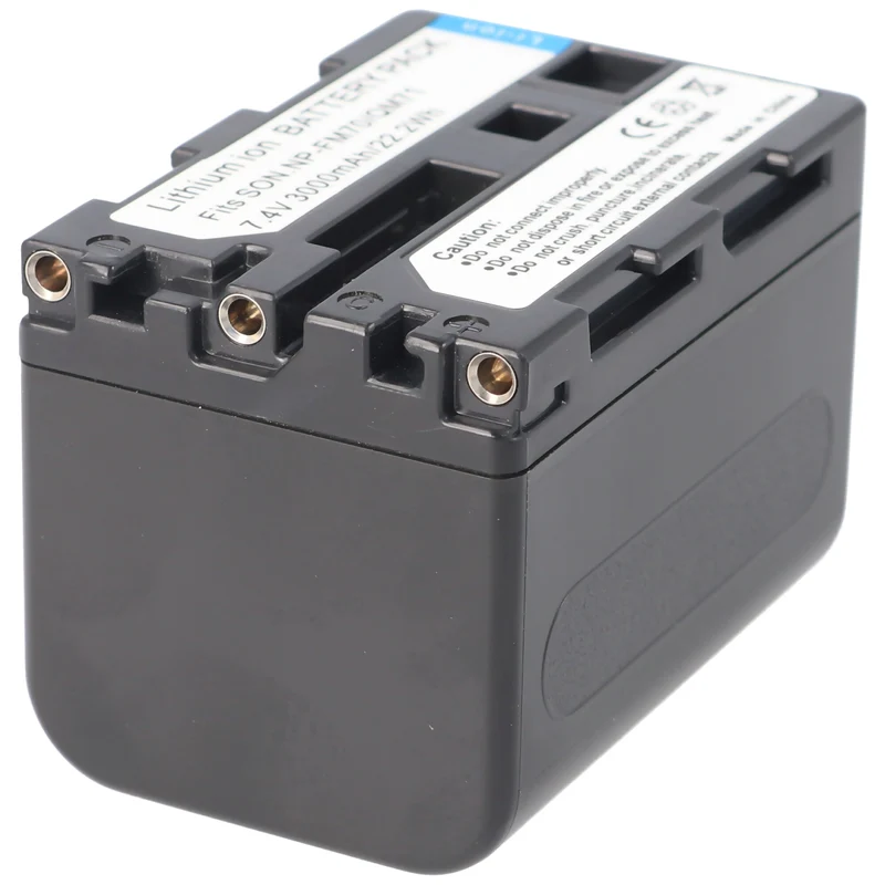 AccuCell Akku passend für Sony NP-FM70, CCD-TRV, Sony DCR-DVD
