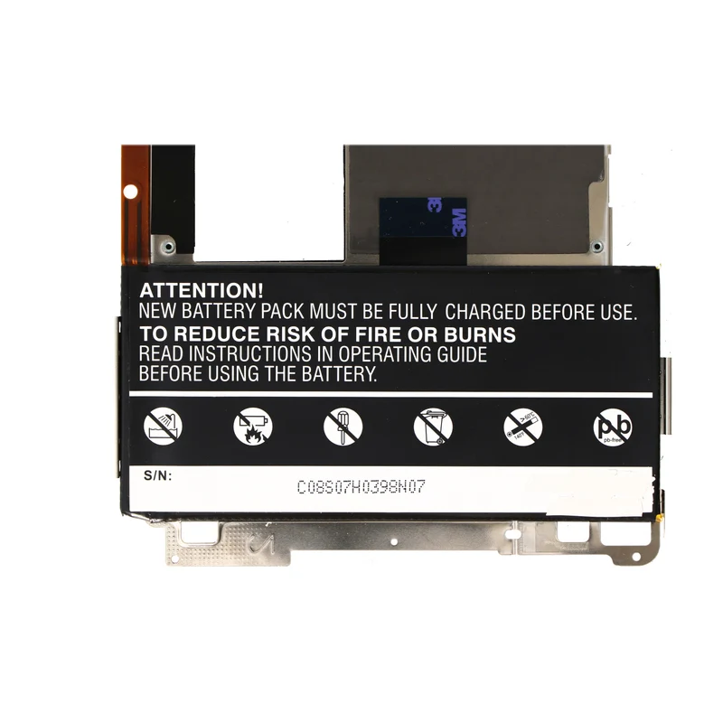 AccuCell Akku passend für Blackberry Playbook, Li-Polymer, 3,7V, 5400mAh, 20,0Wh, built-in, ohne Werkzeug