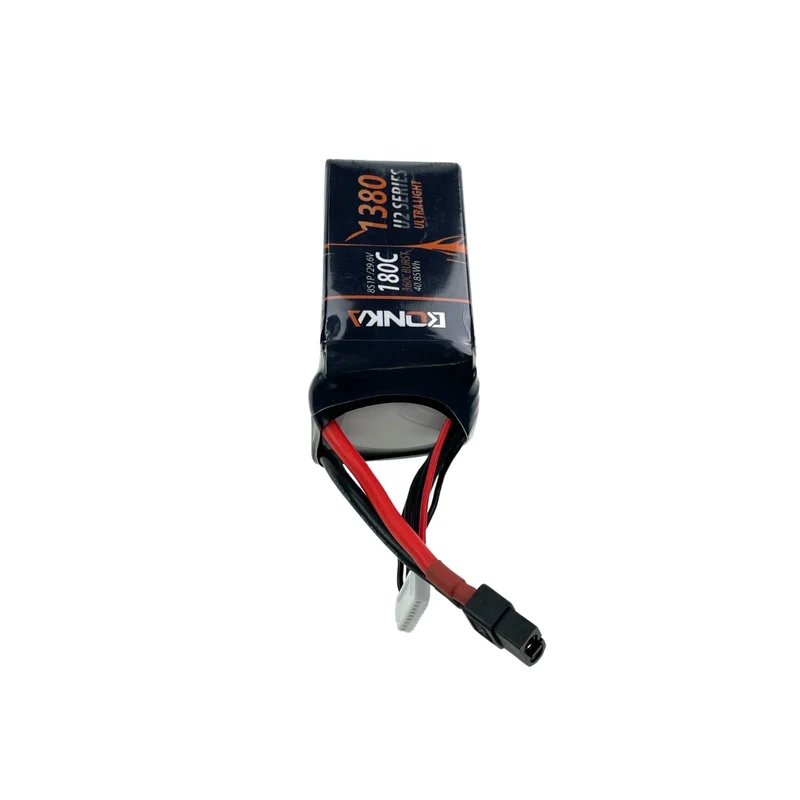 Bonka 8S 1380mAh 29,6V 180C/360C FPV XT60 Lipo Akku