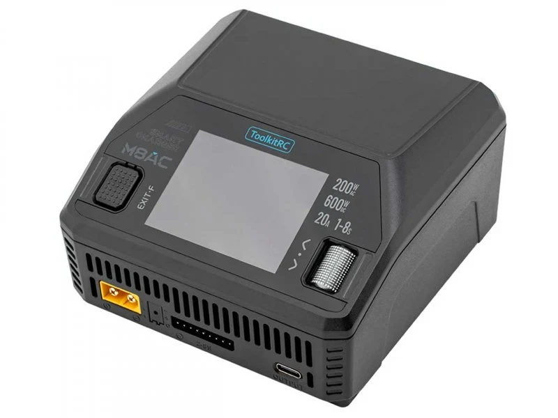 ToolkitRC M8AC Ladegerät – AC/DC Multifunktions-Ladegerät mit bis zu 600 W