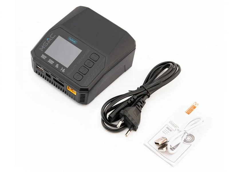 ToolkitRC M6AC Ladegerät – 300 W AC/DC Multifunktions-Ladegerät