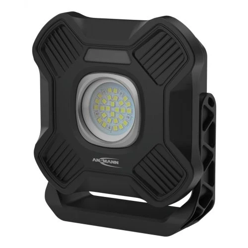 ANSMANN Arbeitsleuchte WL2000R – wiederaufladbare LED Arbeitsleuchte mit 2000 Lumen und Powerbankfunktion