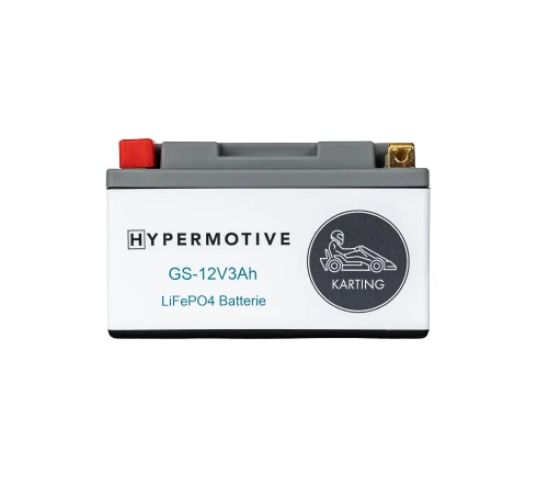 Hypermotive 12V 3Ah LiFePO4 Starterbatterie