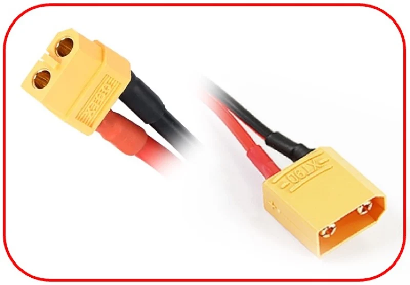 Absima Ladekabel XT60 auf XT90 15cm