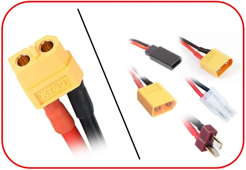 Absima Ladekabel XT60 - XT60/XT90/T-Plug/Tamiya/FUT/JR