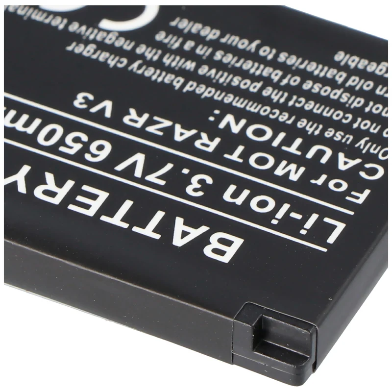 AccuCell Akku passend für Motorola V3 Razr, PEBL, SNN5696
