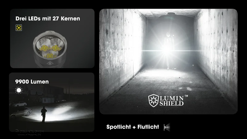 Nitecore Taschenlampe TM9K PRO - 9900 Lumen