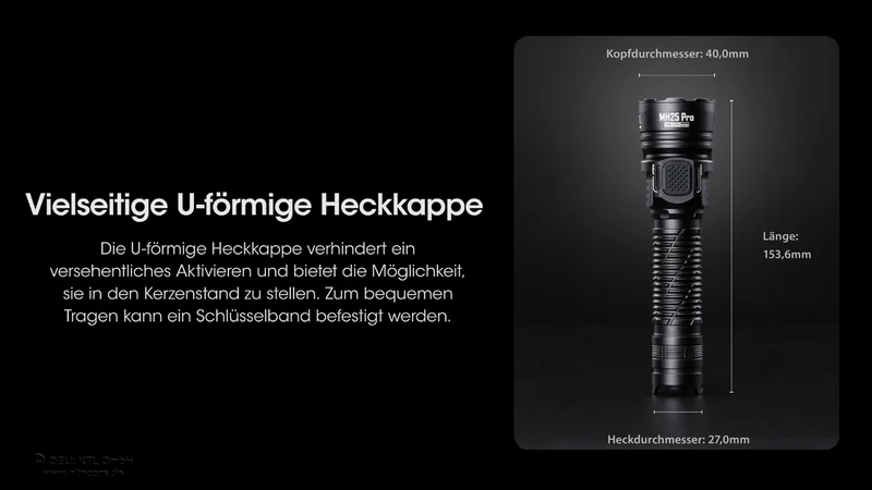 Nitecore Taschenlampe MH25 PRO - 3300 Lumen
