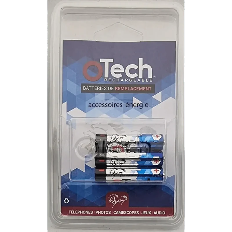 Batterie pour Téléphone sans Fil 1.2v AAA Nimh par x3