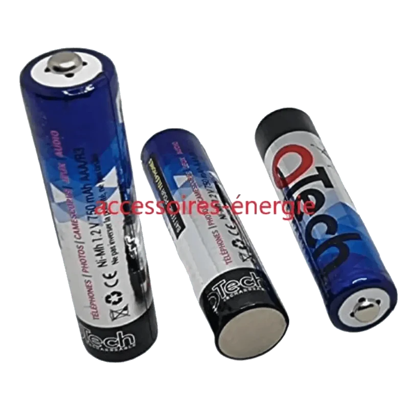 Batterie pour Téléphone sans Fil 1.2v AAA Nimh par x3