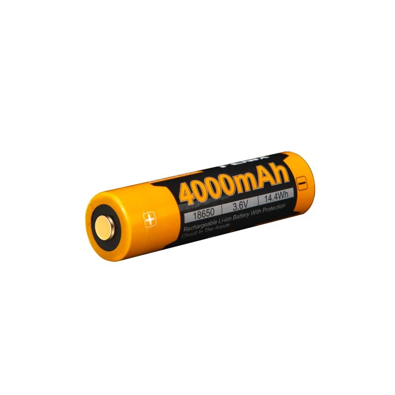 Fenix 18650 Li-Ion-Akku 4000mAh, 3,6V - 3,7V ARB-L18-4000 (Pluspol erhöht, geschützt)